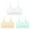 Style A, variant on GYRATEDREAM Teen Girls' Training Bra,Sports Bras Solid Colors,Cotton Breathable Sports Bra(3pack)