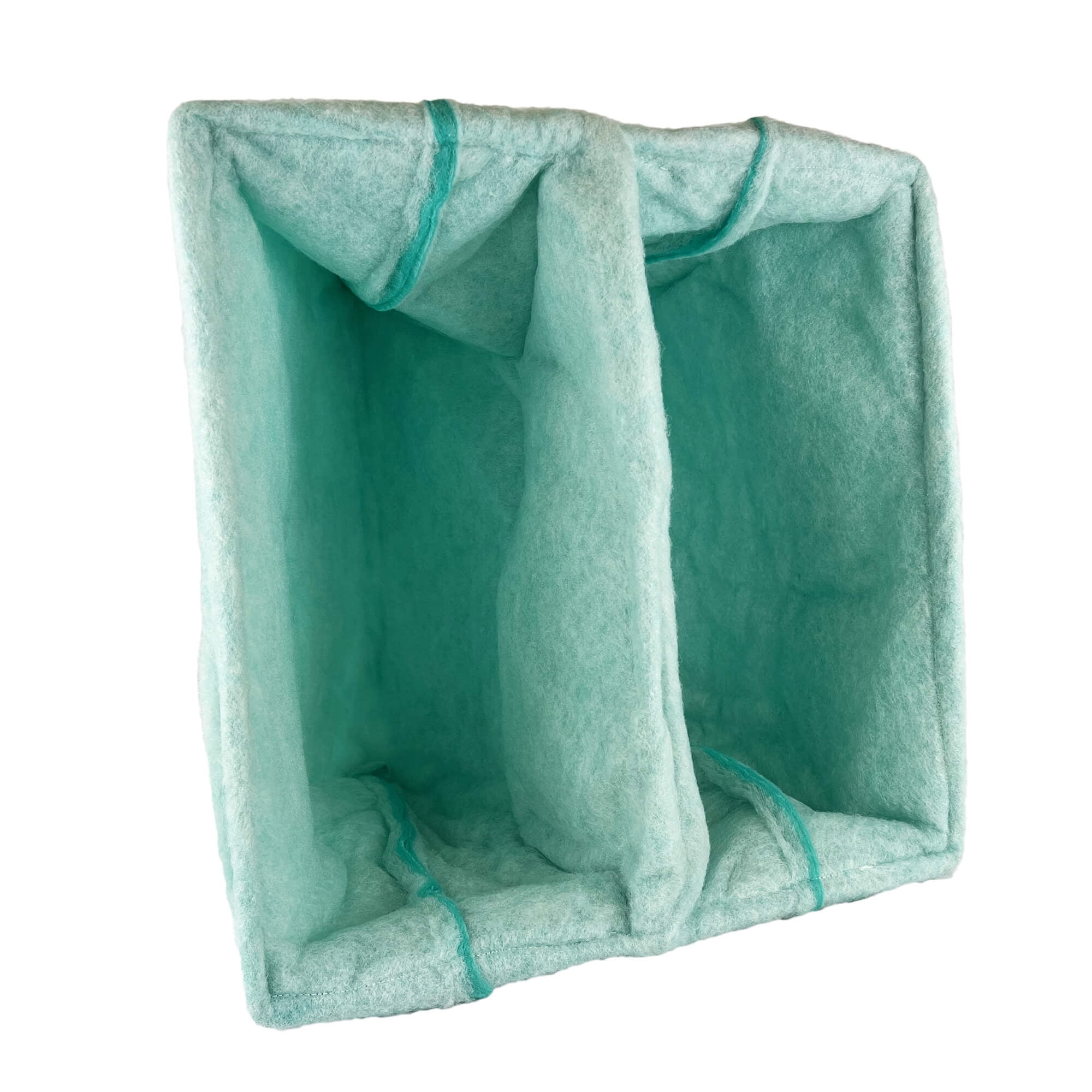 wioboy Highcapacity Paint Booth Exhaust Filter Bag, 2 Pocket, 20" x 20