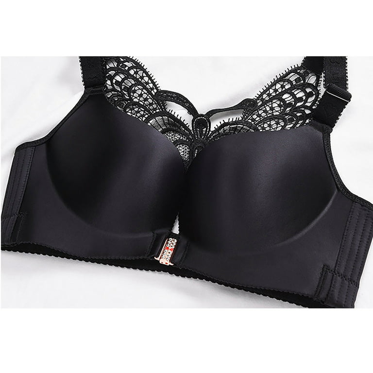 Kddylitq Plus Size Bras With Back Fat Coverage Supportive