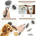 thumbnail image 5 of us 1-2 pack self cleaning slicker brushes for dogs cats pet grooming brush tool, 5 of 5