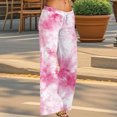thumbnail image 2 of Bovemsi Wide Leg Pants Woman Women's Fashion Spring/Summer Casual Loose Travel Pants, 2 of 9