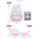 thumbnail image 3 of 3Pcs/Set Disney Tangled Rapunzel Princess Backpack Colorful Bag Boys Girls School bags Student with Lunch Bag Travel Mochilas, 3 of 4
