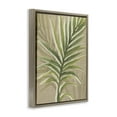 thumbnail image 3 of Stupell Industries Rustic Palm Plant Floral Painting Brown Floater Framed Canvas Art Print Wall Art, 25 x 31, 3 of 9