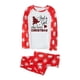 thumbnail image 3 of Ropa de algodón con estampado para padres e hijos, pijamas familiares de manga larga con cuello redondo, Navidad, nuevo paquete de dos piezas, 3 of 3