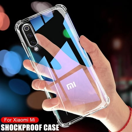 Luxury Shockproof Silicone Phone Case For Xiaomi Mi 9 8 A3 A2 10 11 Lite Case Xiaomi Mi 9 8 SE 9T 11X 10T Transparent Back Case