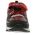 thumbnail image 3 of Favorite Characters Boy's Spider-Man OSPF380 Hook & Loop Lighted Athletic Sneaker, 3 of 6