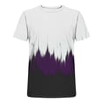 thumbnail image 4 of Camisas de Manga Larga para Hombres Imprimir Casual Cuello Redondo Blusa de Manga Corta, Camisas de Lino para Hombres, 4 of 4