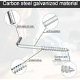 thumbnail image 2 of Gancho de tornillo de metal TUNC en forma de L 30 piezas 67 mm x 22 mm, 2 of 5