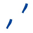 thumbnail image 2 of Calentadores de piernas Jumpingount Cómodos para venas varicosas celulitis Medias de presión graduadas moldeadoras Azul zafiro, 2 of 6