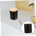 thumbnail image 3 of IBASETOY 1Set Kitchen Sealed Cans Black Ceramic Round Storage Can for Food Preservation, 3 of 7