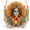 A3, variant on Día de los Muertos Glass Art Cup,Colorful Decorative Whiskey Tumbler with Sugar Skull Bloom Design,Artistic Barware for Cocktails and Home Decor,Collectible Drinkware Gift(A2)