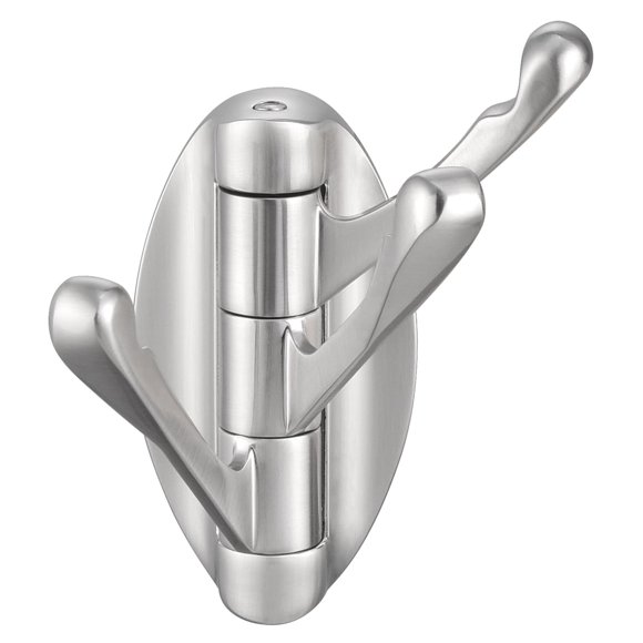 Gancho Plegable Para Toallas, Ángulo De Níquel Cepillado, Gancho Giratorio De 3 Brazos De Metal Simple, Gancho Flexible Para Batas, Gancho De Pared Para Ahorro De Espacio Para Baño, Rv