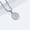 Silver Color, variant on Religious San Benito Medal Pendant 14K White Gold Chain Golden Color Cross Jesus Saint Benedict Necklaces for Women Men Jewelry