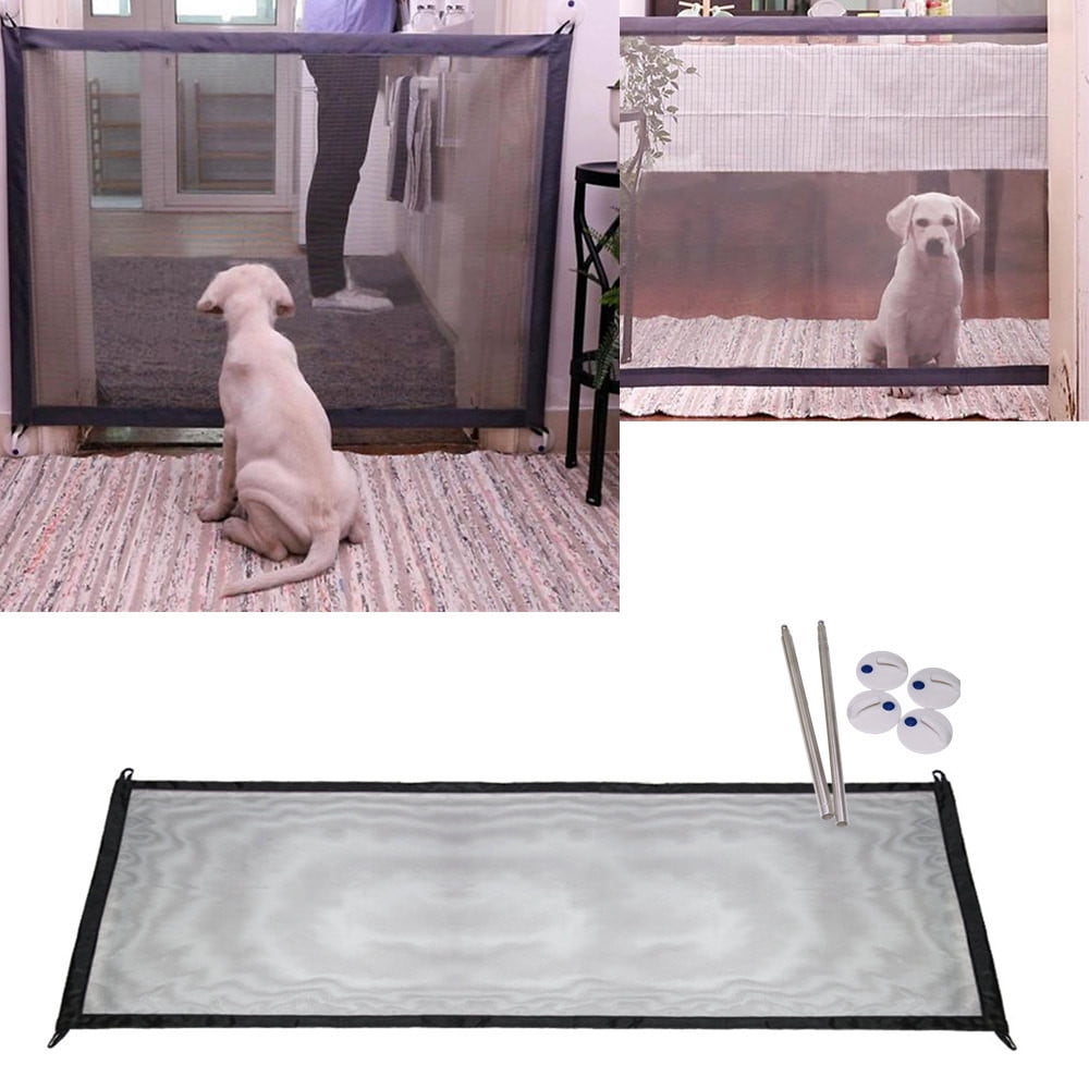 magic gate portable folding safe guard for pets