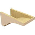 thumbnail image 5 of 8"W x 16"D x 8"H Wide Moab Rough Cedar Woodgrain TimberThane Corbel, Primed Tan, 5 of 6