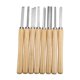 thumbnail image 4 of unids/set juego de cinceles de torno de madera herramientas de torneado carpintería Gouge Skew Parting, 4 of 4