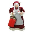 thumbnail image 2 of Northlight 24" Mrs. Claus the Chef Standing Christmas Figure with Wine and Bag of Treats, 2 of 3