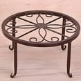 thumbnail image 6 of Retro Wrought Iron Potted Plant Standing Flower Pot Shelf Display Stand Garden Plant Flower Stand Balcony Home Decoration Stand, 6 of 9