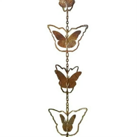 

Metal Home Wall Hanging Artwork Metal Garden Decoration Pendant Butterfly Shape
