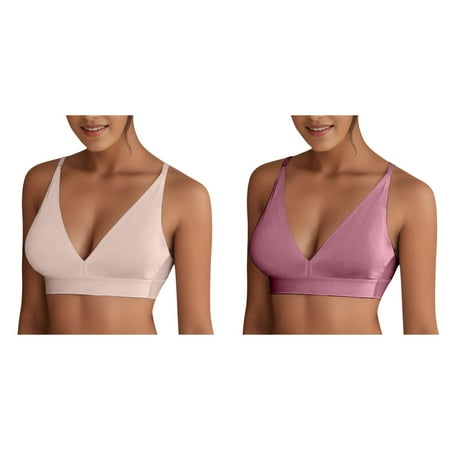 LUOGENLI Women Bralette Pack Women s Comfortable Sexy Feel Soft Comfortable Breathable Deep V Ring and Traceless Bra Women Bras Push Up Women Bras Wireless Padded M
