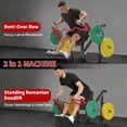 thumbnail image 6 of GARVEE Linear Row Machine for Home Gym,Back Rowing Machine with Plate-Loaded Smith Row,Linear Bearing Back Workout Equipment, 6 of 8