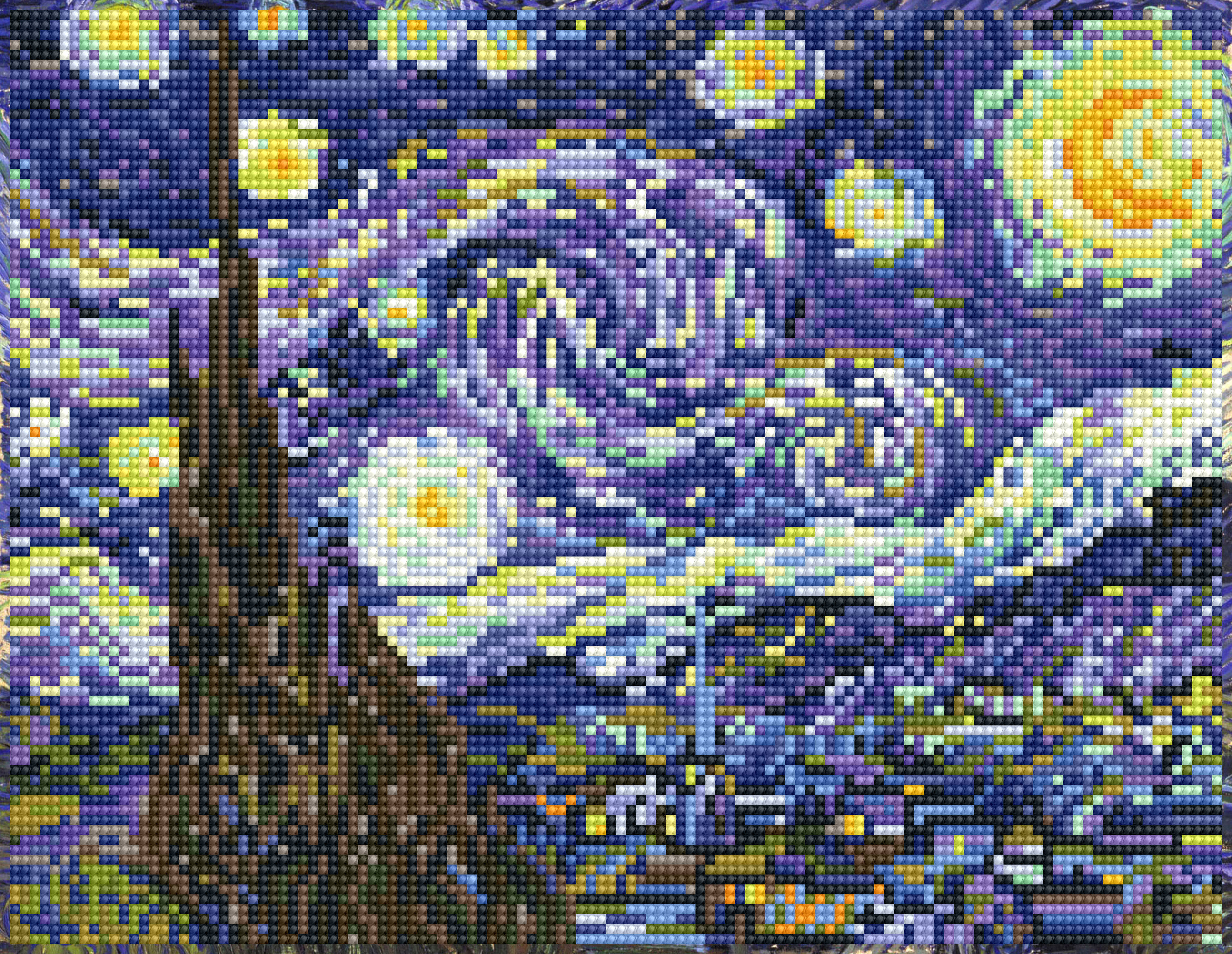 Diamond Dotz Starry Night Special Edition Diamond Painting Kit