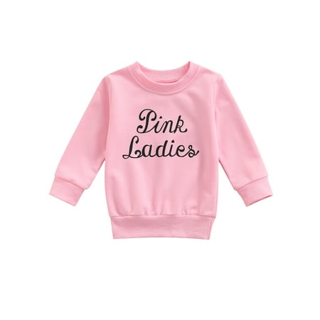 

Ma&Baby Toddler Baby Girls Sweatshirt Top Long Sleeve Pullover Round Collar Autumn Tops