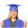 thumbnail image 4 of Graduation Cap With 2026 Tassel For Kids Adults Unisex Mortarboard For Kindergarten Preschool High School College Graduation Ceremony Hat Back To School Birthday Gifts Purple,S, 4 of 4