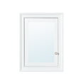 thumbnail image 4 of ANGELES HOME 24"x 32" Bathroom Medicine Cabinet with Mirrors, Recessed Wood Medicine Cabinet with 3-Tier Adjustable Glass Shelves and Soft-Close Door, 4 of 10