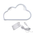thumbnail image 1 of Lámpara de decoración de plástico colgante de luz impermeable LED USB de luz nocturna para festival en casa, nube, blanco cálido Inevent HA003732-03, 1 of 2