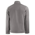 thumbnail image 3 of Men's Cutter & Buck Gray New Orleans Saints Evoke Eco Softshell Recycled Full-Zip Jacket, 3 of 3