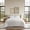 White-FULL/QUEEN (92"x96"), variant on Cotton Gauze King Bedspread  Ultra Soft Prewashed Pick Matelasse Coverlet Lightweight Textured Oversized Quilt Bedding Set For All Season With 2 Shams Dusty Blue