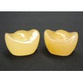 thumbnail image 1 of Feng Shui Import LLC 2800 Paire de Petits Lingots de Jade, 1 of 1