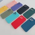 thumbnail image 3 of Estuche transpirable aplicable a 14 teléfonos móviles Estuche Apple Hole Estuche disipador de calor X Fine Hole Macaron 9 Color Estuche suave Funda protectora 11, 3 of 6