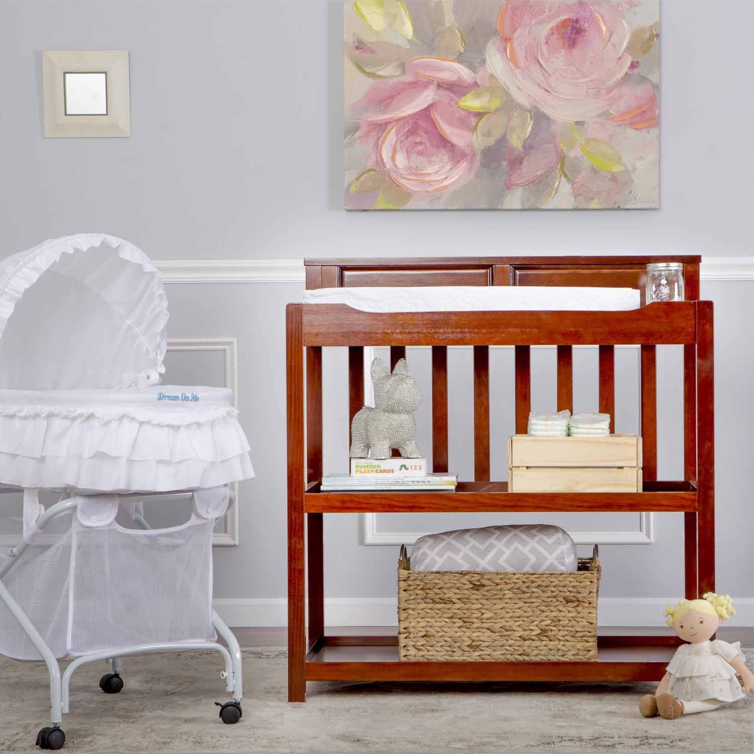 twin changing table