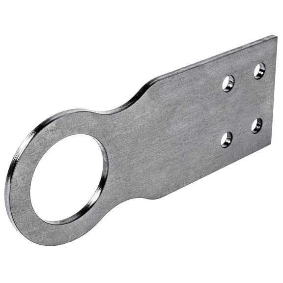 JEGS 80158 Universal Tow Hook Bolt-on or Weld-on 3/16 in. Thick 2 in. Diameter O