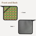 thumbnail image 2 of Pofeuu Vegetable Print Silicone Trivet Mats,Silicone Hot Pads for Kitchen, Silicone Trivets for Hot Pots and Pans, Silicone Hot Pad, 2 of 8