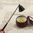 thumbnail image 4 of Peggybuy 21cm Stainless Steel Wick Snuffer Household Candle Extinguish Tool (Black), 4 of 7