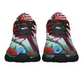 thumbnail image 5 of Memorial Day Cardinal In Loving Memory Shoes Sneakers Black Size 8, 5 of 7