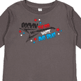 thumbnail image 4 of Inktastic Rocking the Red, White, and Blue Boys or Girls Long Sleeve Toddler T-Shirt, 4 of 5