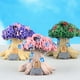 thumbnail image 2 of Toystoory Maceta Treehouse decoración jardín Mini paisaje Micro ornamento maceta resina decoración pecera paisaje árbol casa Decoración Decoración del hogar rosado, 2 of 6
