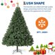 thumbnail image 3 of Towallmark Árbol de Navidad Artificial Ultragrueso de 7,5 Pies con Soporte Plegable y 1450 Puntas de Ramas, Color Verde, 3 of 8