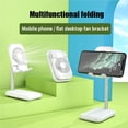 thumbnail image 3 of stanreset Adjustable Mobile Phone Desk Stand with USB Cooling Fan Foldable Phone Tabletop Holder Smartphone Holder No.1, 3 of 6