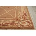 thumbnail image 3 of Nourison  Ashton House Wool Area Rug Red/Brown 9'6" x 13' Latex Free Wool Border 10' x 14' Runner, Indoor Living Room, 3 of 4