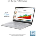 thumbnail image 5 of ASUS Chromebook C425 Clamshell Laptop, 14" FHD 4-Way NanoEdge Touch Screen, Intel Core m3-8100Y Processor, 4GB RAM, 128GB eMMC Storage, Backlit KB, Silver, Chrome OS, C425TA-AS348FT, 5 of 8