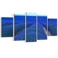 thumbnail image 2 of Lavender Field Sunset Near Valensole - Floral Canvas Art Print, 2 of 3