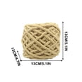 thumbnail image 6 of PpgejGEK Hand-woven Thick Ice Bar Yarn 100g 5mm x 325m Acrylic Crochet Yarn for Sweater Doll Scarf Hat Blanket DIY Knitting Crafts Segment Dyed, 6 of 6