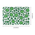 thumbnail image 3 of Uemuo Leopard print St. Patrick's Day Printed Door Mat Indoor Doormat 16"x24",Front Back Door Mats Non Slip Entrance Rugs,Inside Doormats for Entryway, 3 of 9