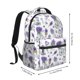 thumbnail image 2 of Fotbe Lavender Bicycle Mochila Casual con Estampado para Escuela, Viajes y Actividades al Aire Libre - Duradera, Ligera y Cómoda, 2 of 5