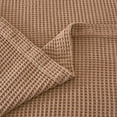 thumbnail image 4 of Great Bay Home All-Season Waffle Cotton Bed Blanket 102x90 (King, Toffee), 4 of 6